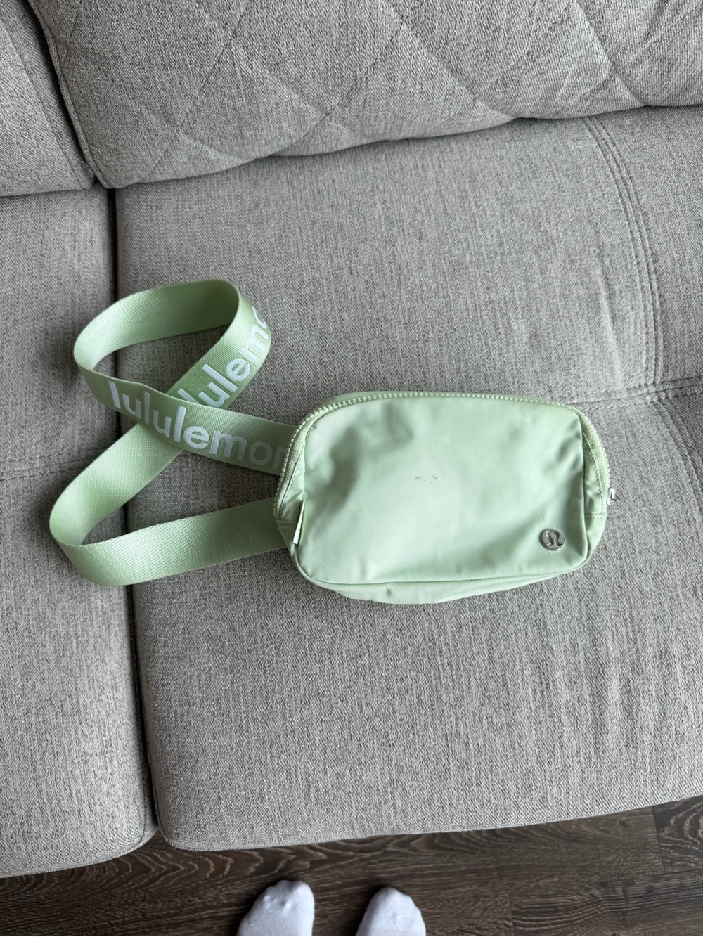 lululemon Light Mint Green Small Belt Bag